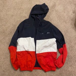 Brandy Melville Zip Up Rain Jacket